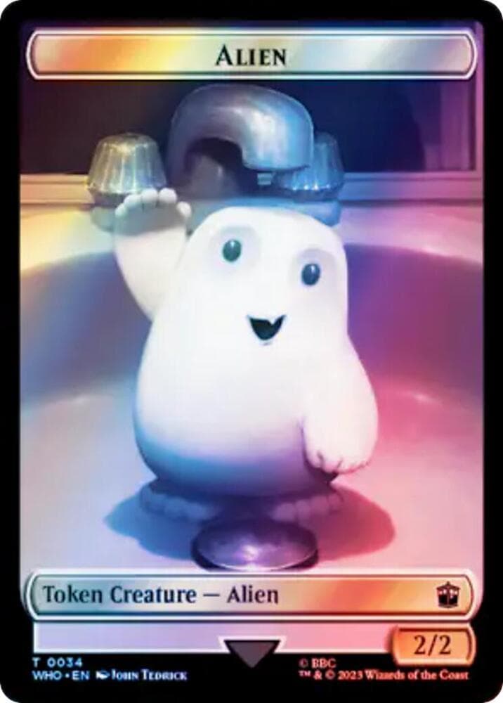 Alien // Alien Insect Double-Sided Token (Surge Foil)