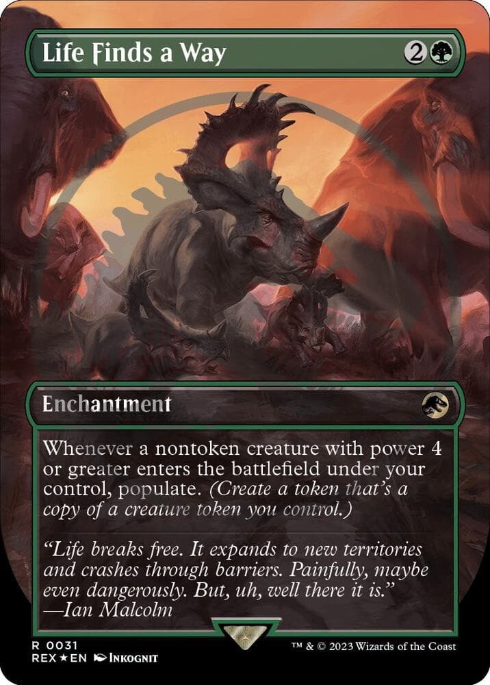 Life Finds a Way (Borderless) (Emblem)