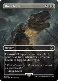 Don't Move (Borderless)