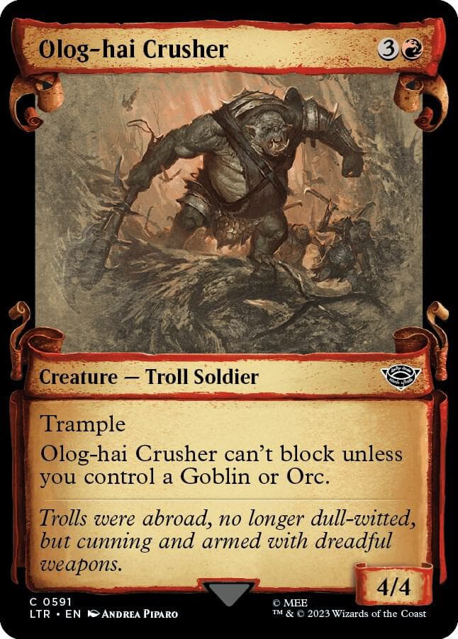 Olog-hai Crusher (Showcase Scrolls)