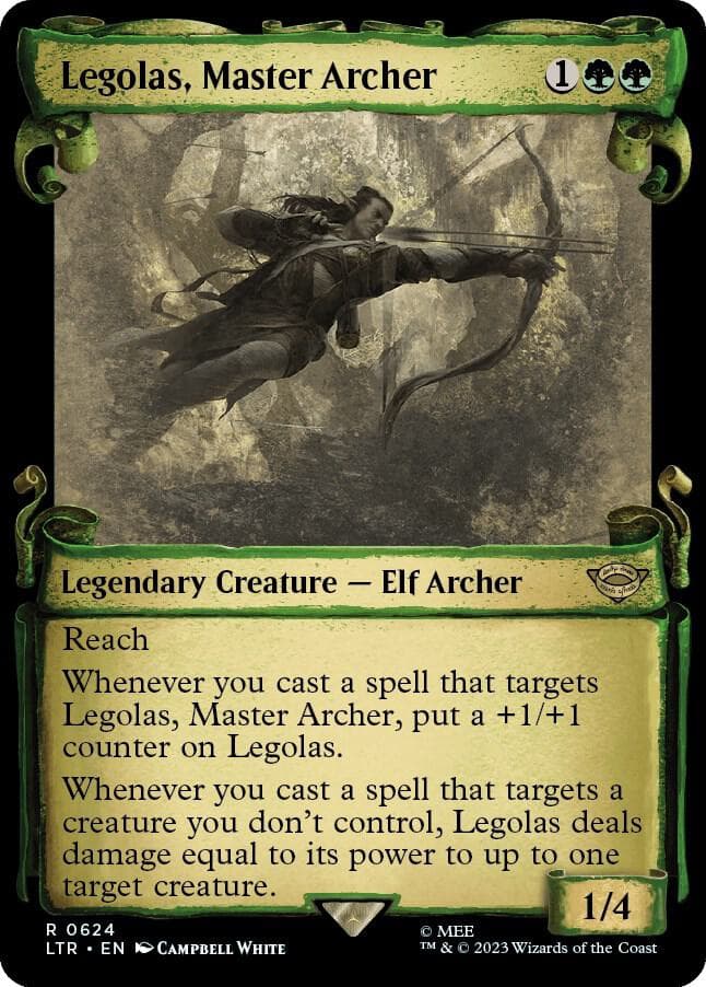Legolas, Master Archer (Showcase Scrolls)