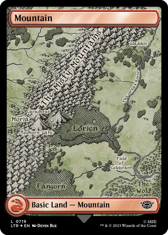 Mountain (0719) (Surge Foil)