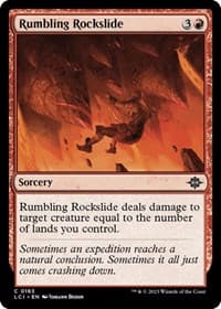 Rumbling Rockslide