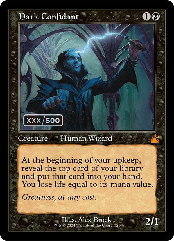 Dark Confidant (Retro Frame) (Serial Numbered)