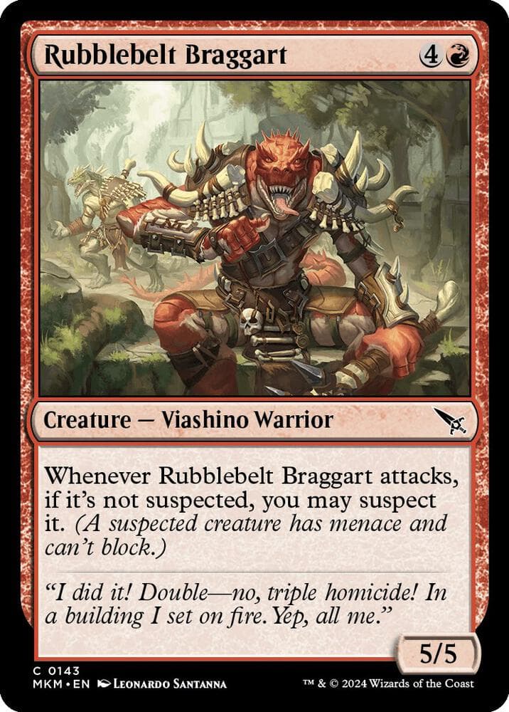 Rubblebelt Braggart
