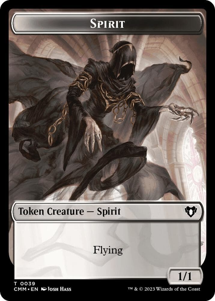 Spirit (0039) // Bird Illusion Double-Sided Token