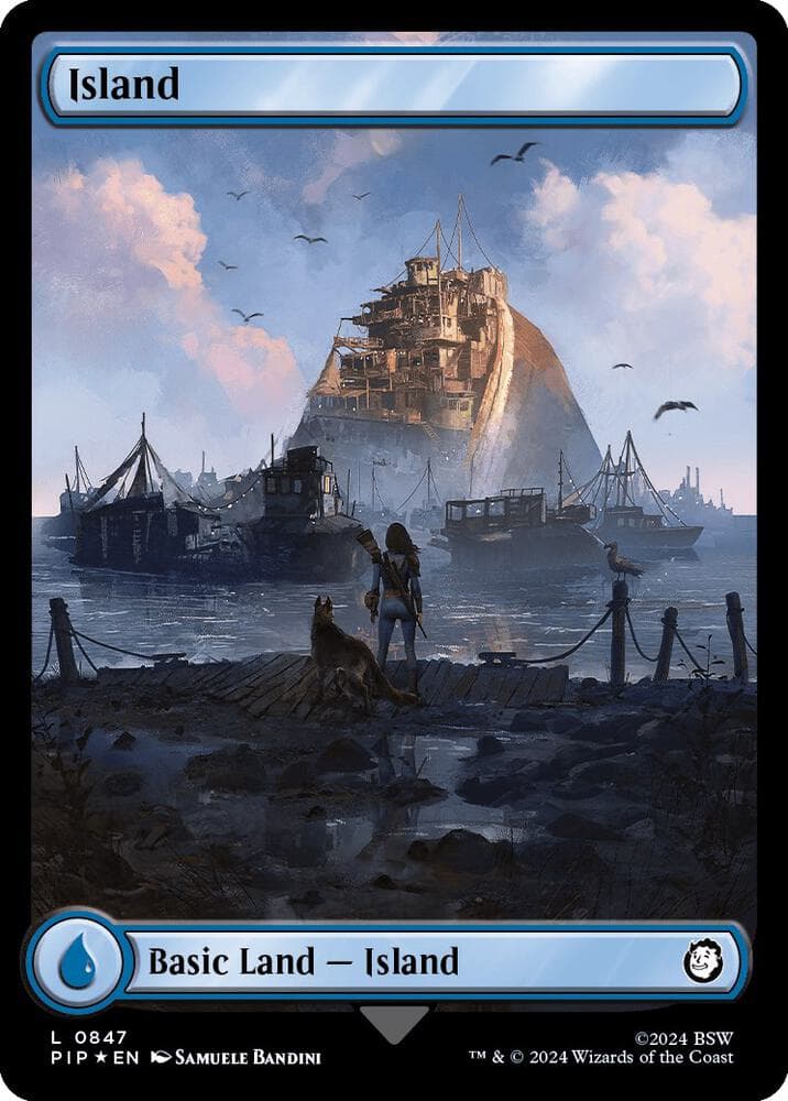 Island (0847) (Surge Foil)