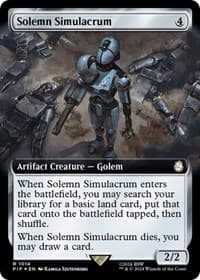 Solemn Simulacrum (Extended Art) (Surge Foil)