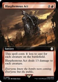 Blasphemous Act (Extended Art)