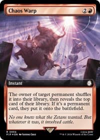 Chaos Warp (Extended Art) (Surge Foil)