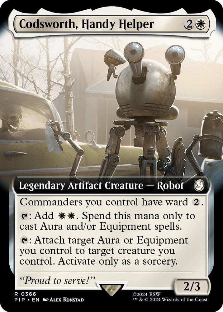 Codsworth, Handy Helper (Extended Art)