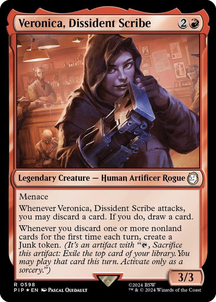 Veronica, Dissident Scribe (Surge Foil)