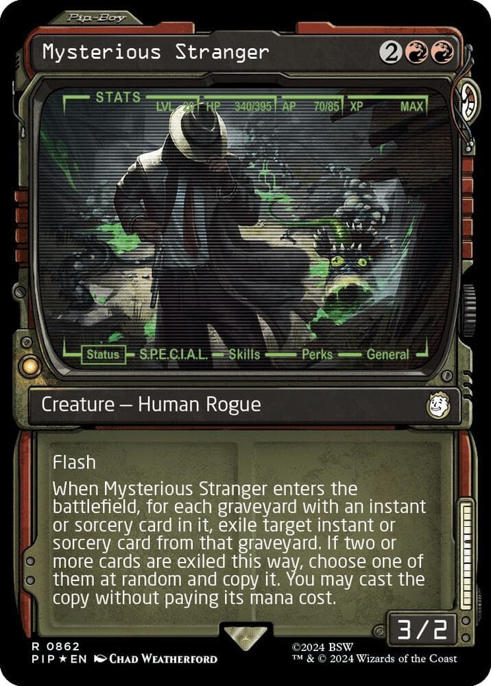 Mysterious Stranger (Showcase) (Surge Foil)