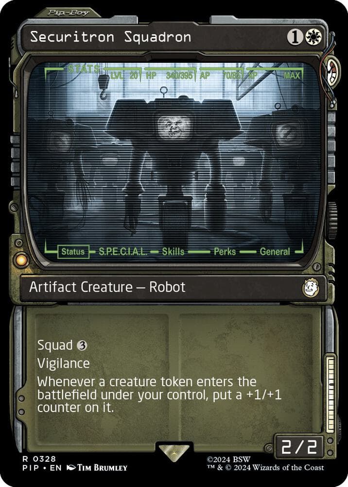 Securitron Squadron (Showcase)