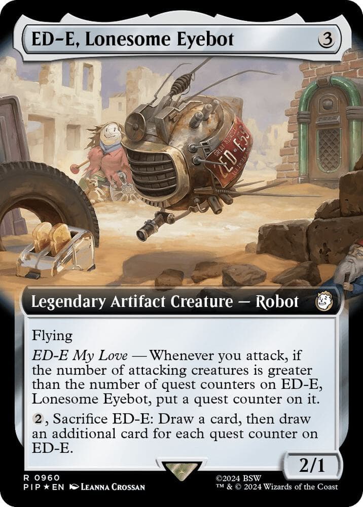 ED-E, Lonesome Eyebot (Extended Art) (Surge Foil)