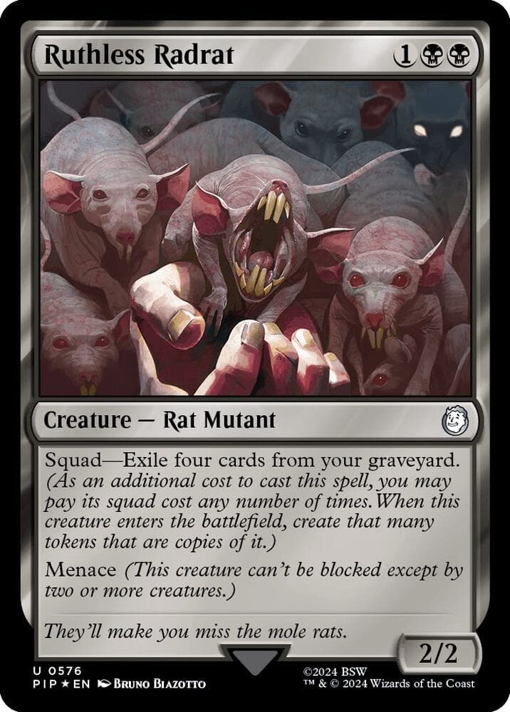 Ruthless Radrat (Surge Foil)