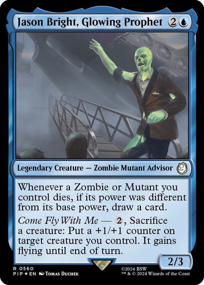 Jason Bright, Glowing Prophet (Surge Foil)