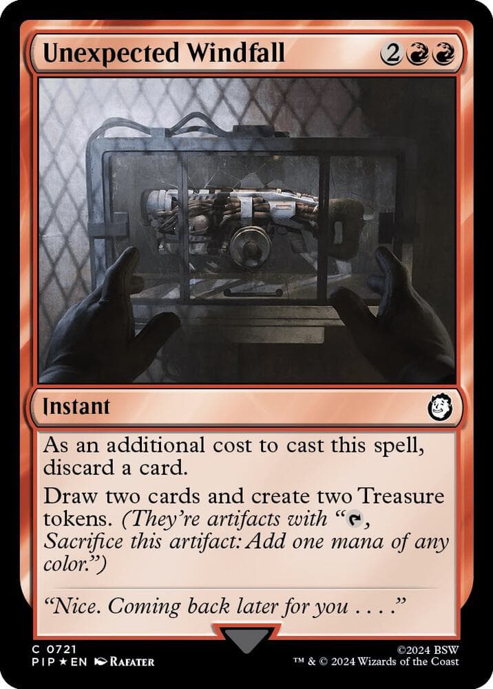 Unexpected Windfall (Surge Foil)