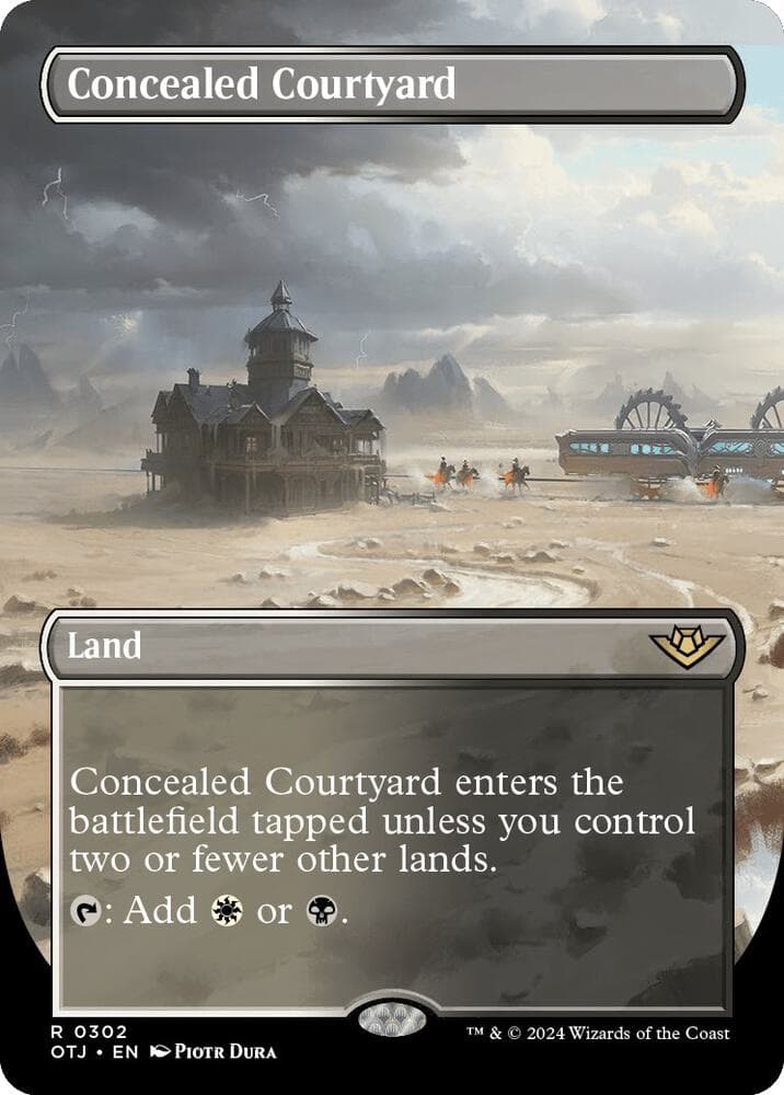 Concealed Courtyard (Borderless)