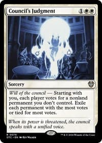 Council's Judgment
