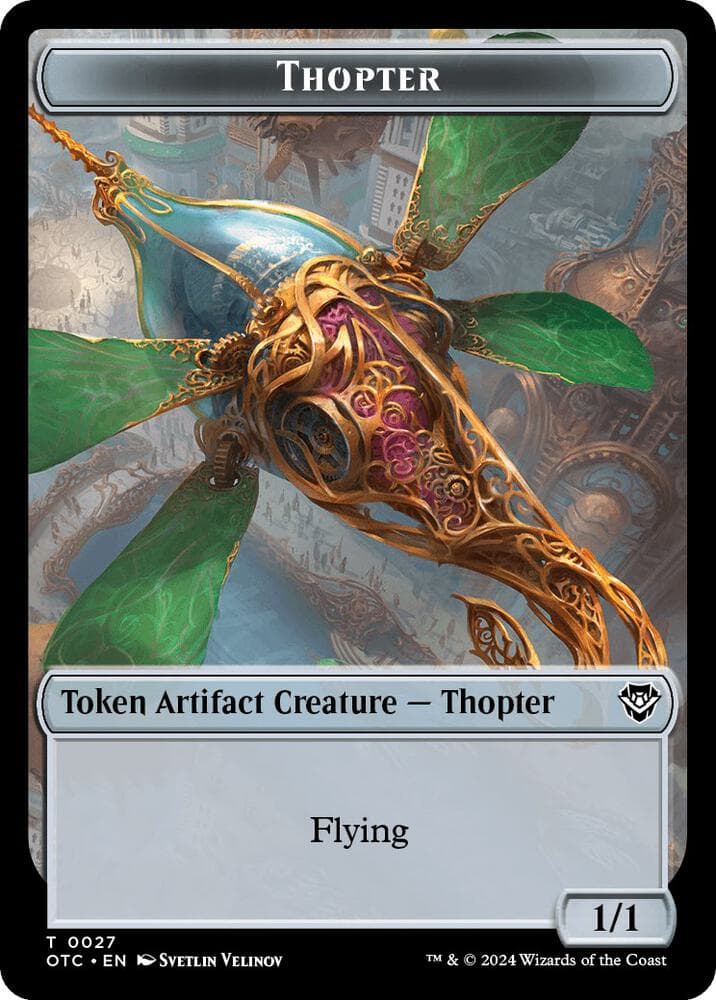 Thopter // Treasure Double-Sided Token