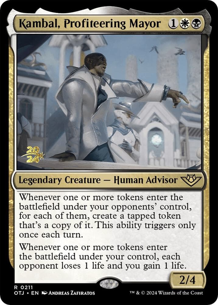 Kambal, Profiteering Mayor