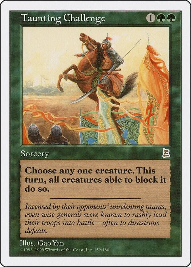 Taunting Challenge