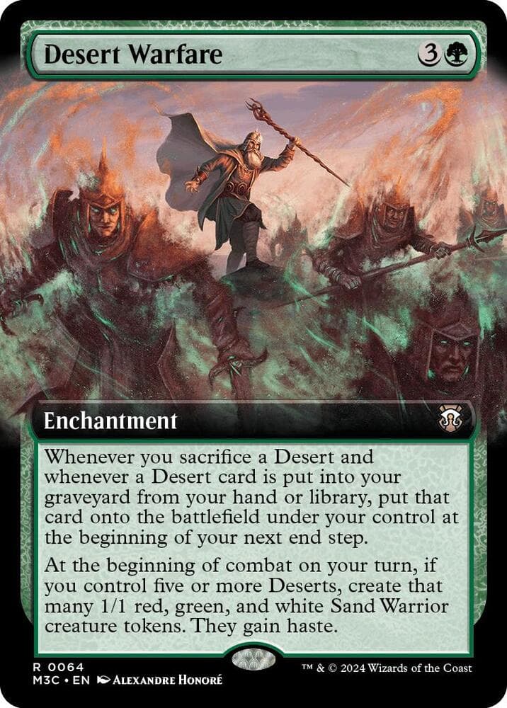 Desert Warfare (Extended Art) (Ripple Foil)