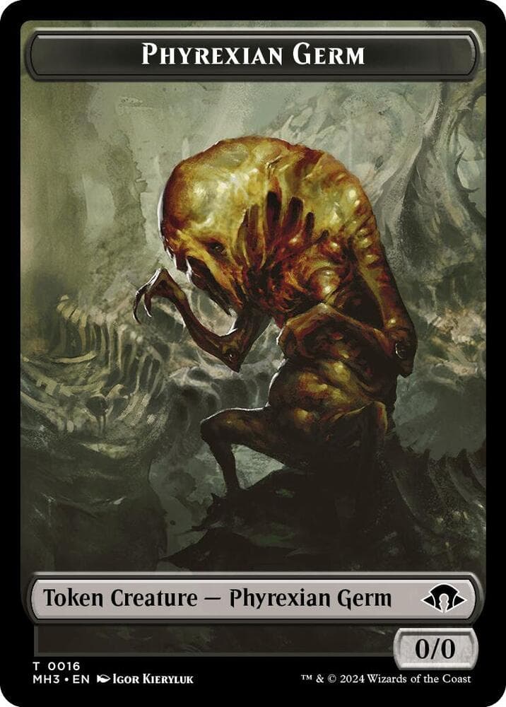 Phyrexian Germ // Rat Double-Sided Token