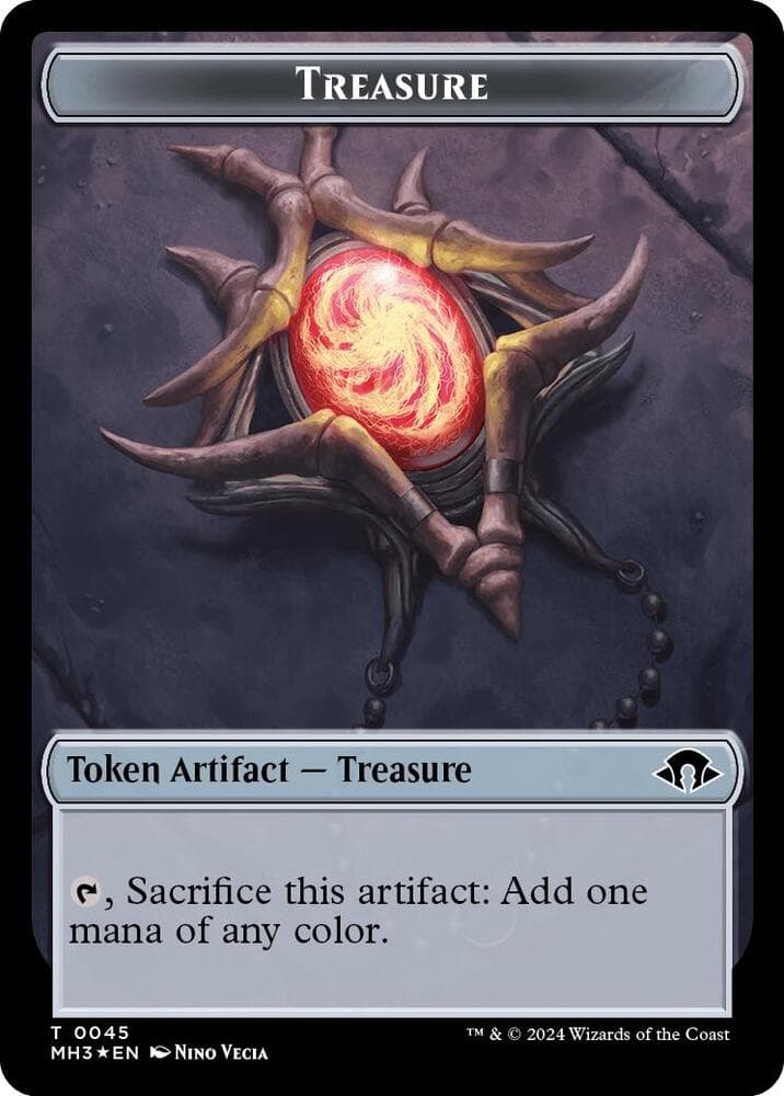 Treasure (Ripple Foil) // Copy Double-Sided Token