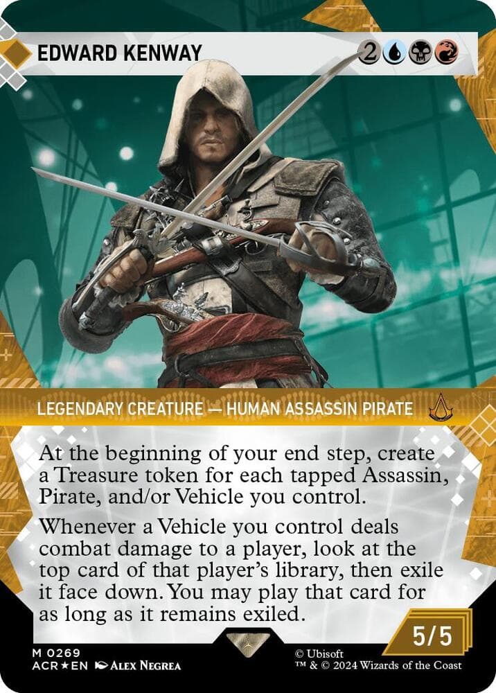 Edward Kenway (Showcase) (Textured Foil)