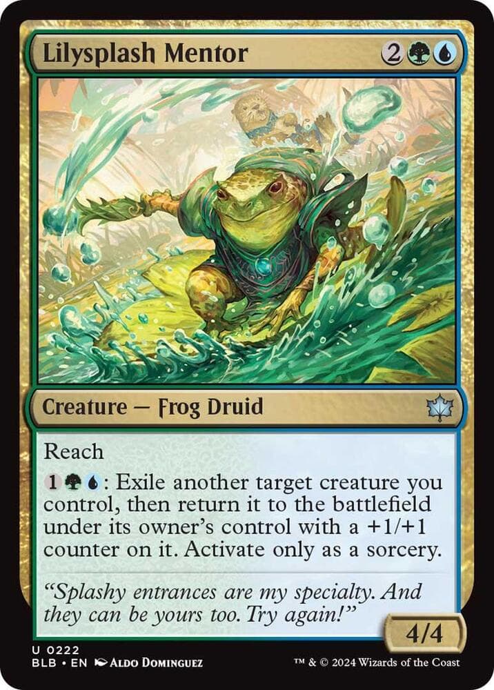 Lilysplash Mentor
