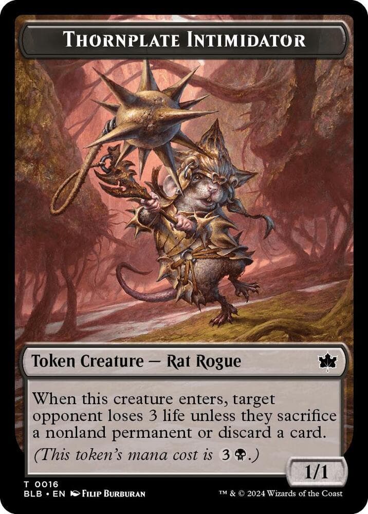 Thornplate Intimidator Token