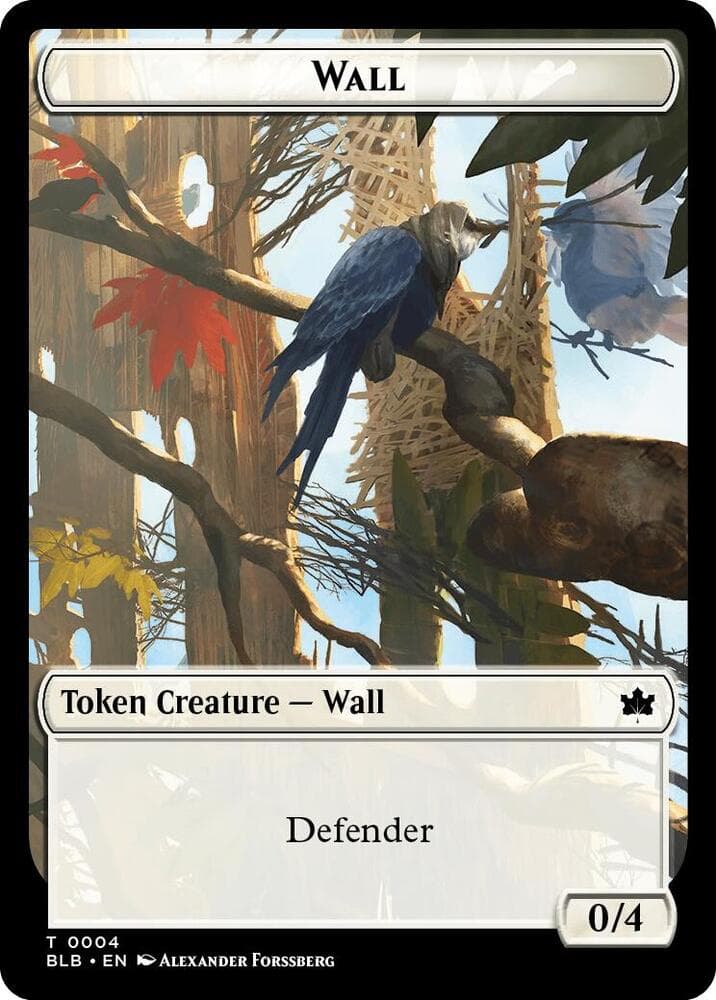 Wall // Intrepid Rabbit Double-Sided Token