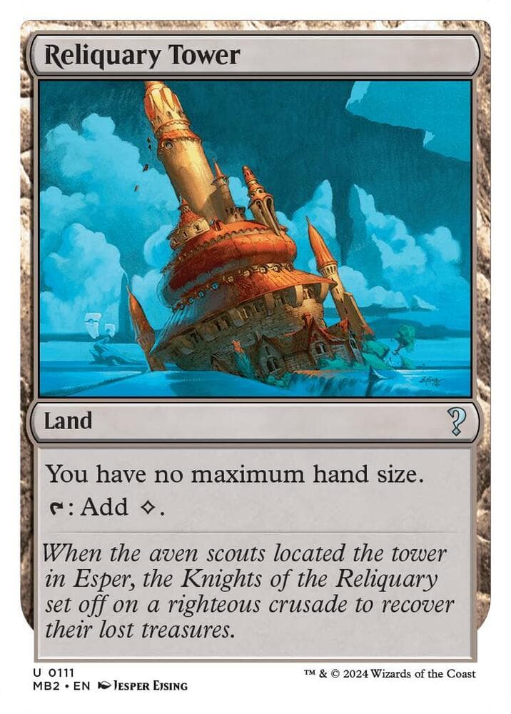 Reliquary Tower (White Border)