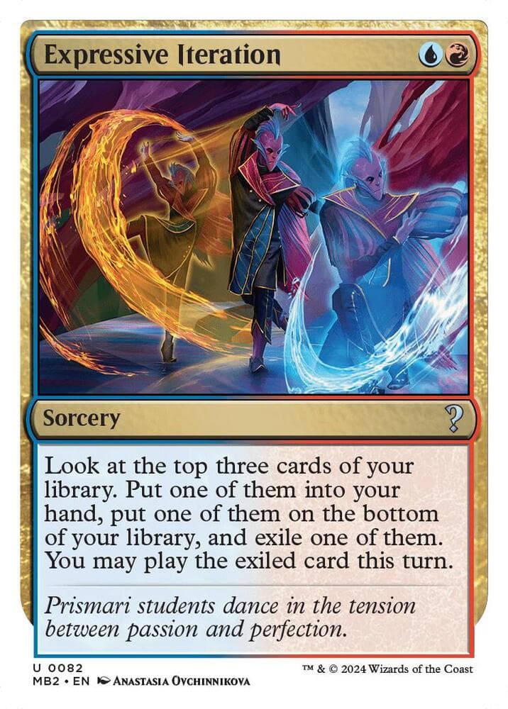 Expressive Iteration (White Border)