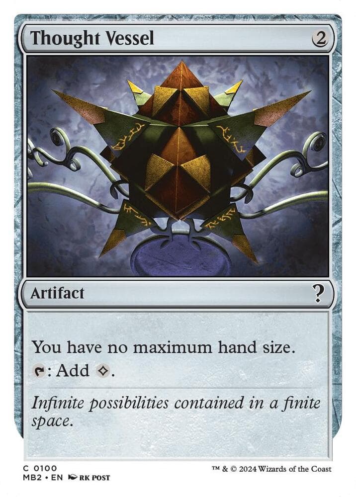 Thought Vessel (White Border)