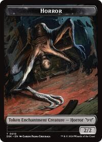 Horror // Copy Double-Sided Token