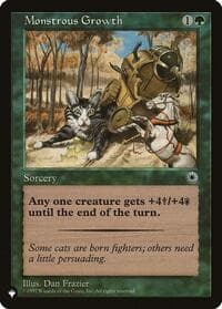 Monstrous Growth (Flavor Text)
