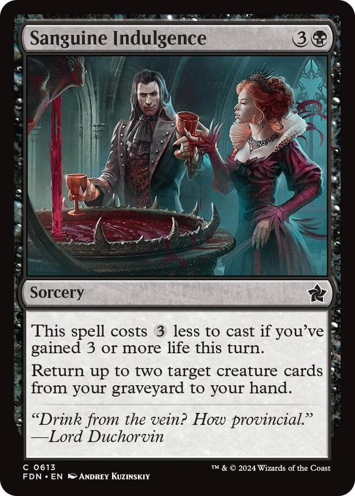 Sanguine Indulgence