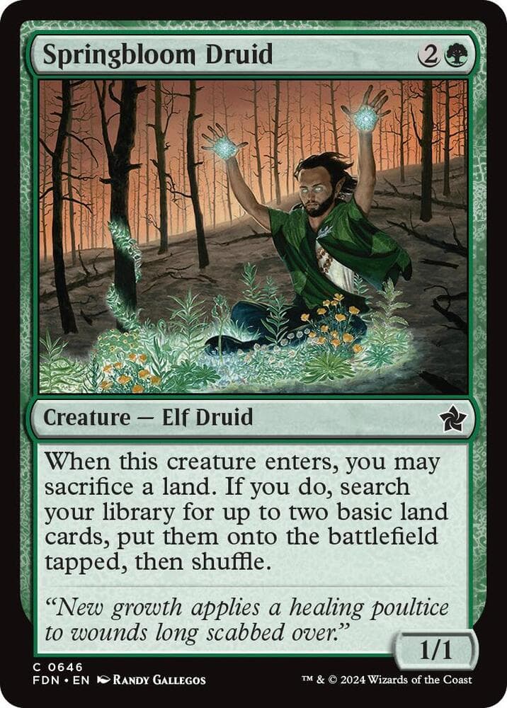 Springbloom Druid (0646)