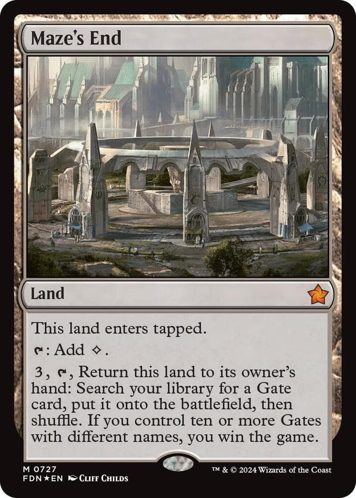 Maze's End