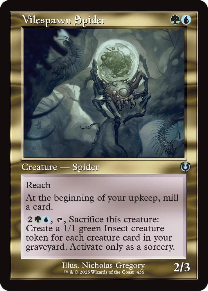 Vilespawn Spider (Retro Frame)