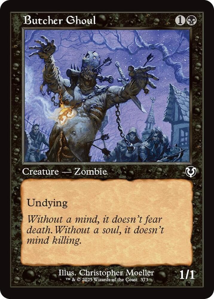Butcher Ghoul (Retro Frame)