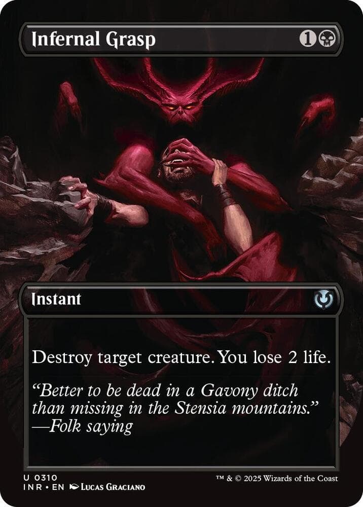Infernal Grasp (Borderless)