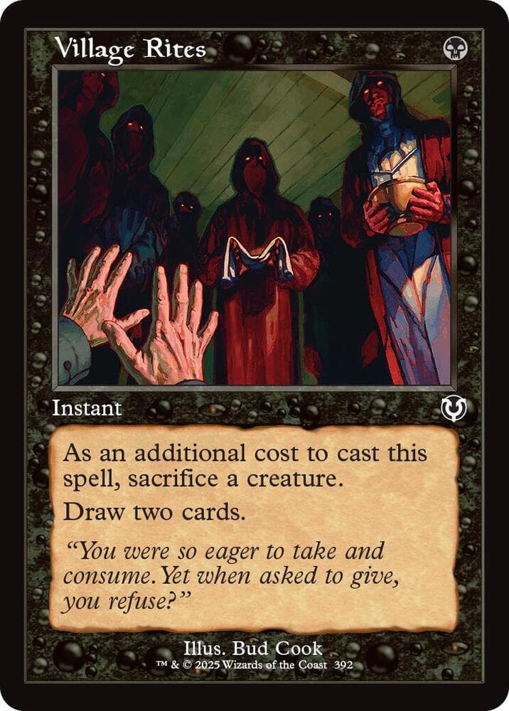 Village Rites (Retro Frame)