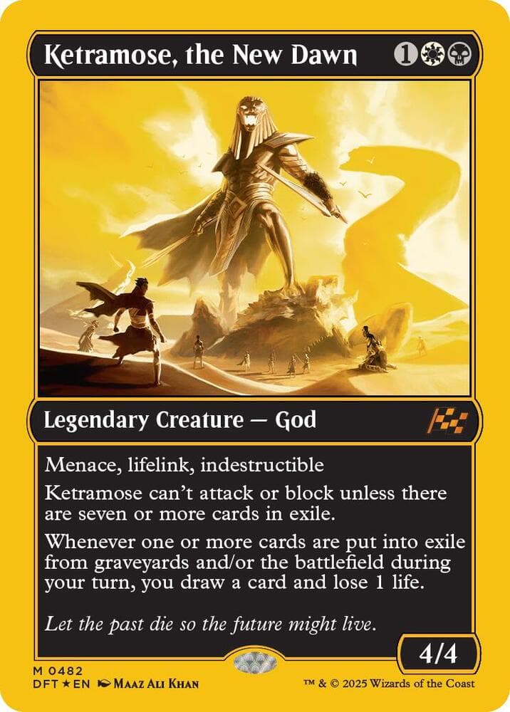 Ketramose, the New Dawn (First-Place Foil)