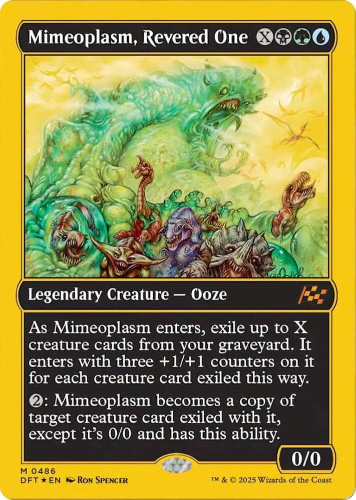Mimeoplasm, Revered One (First-Place Foil)
