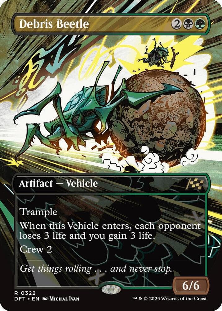 Debris Beetle (Borderless)