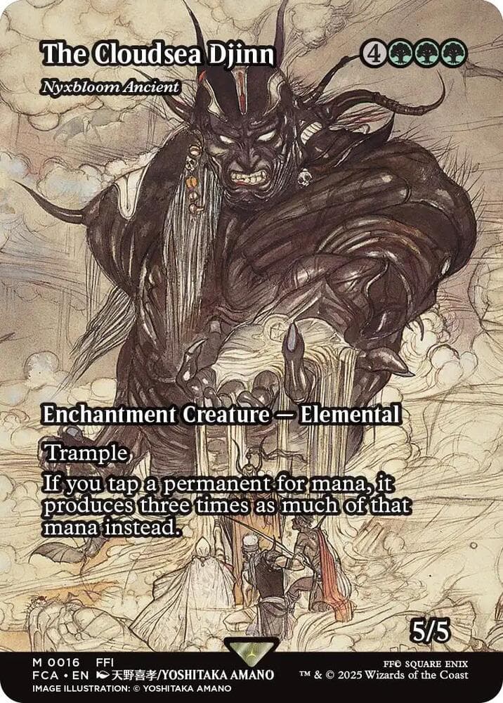 The Cloudsea Djinn - Nyxbloom Ancient (Showcase)